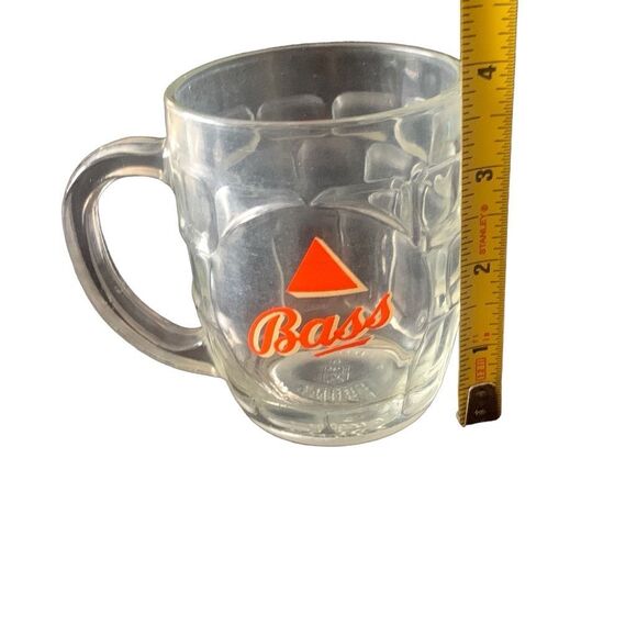 Vintage Bass Ale Beer Glass Mug Stein Pub Style Great Addition To A Collection - Picture 9 of 10
